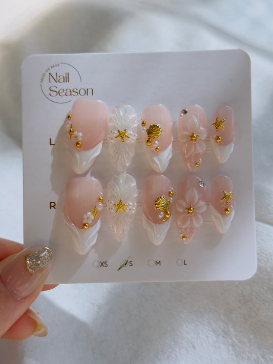 White Floral French