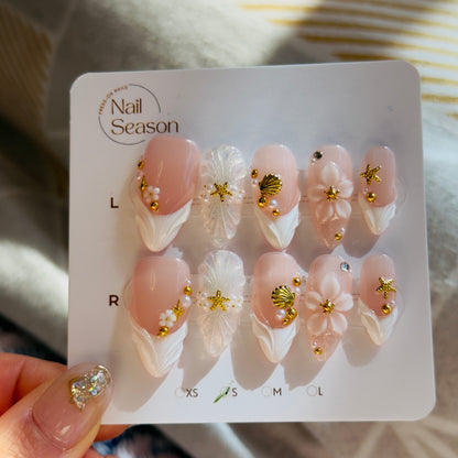 White Floral French